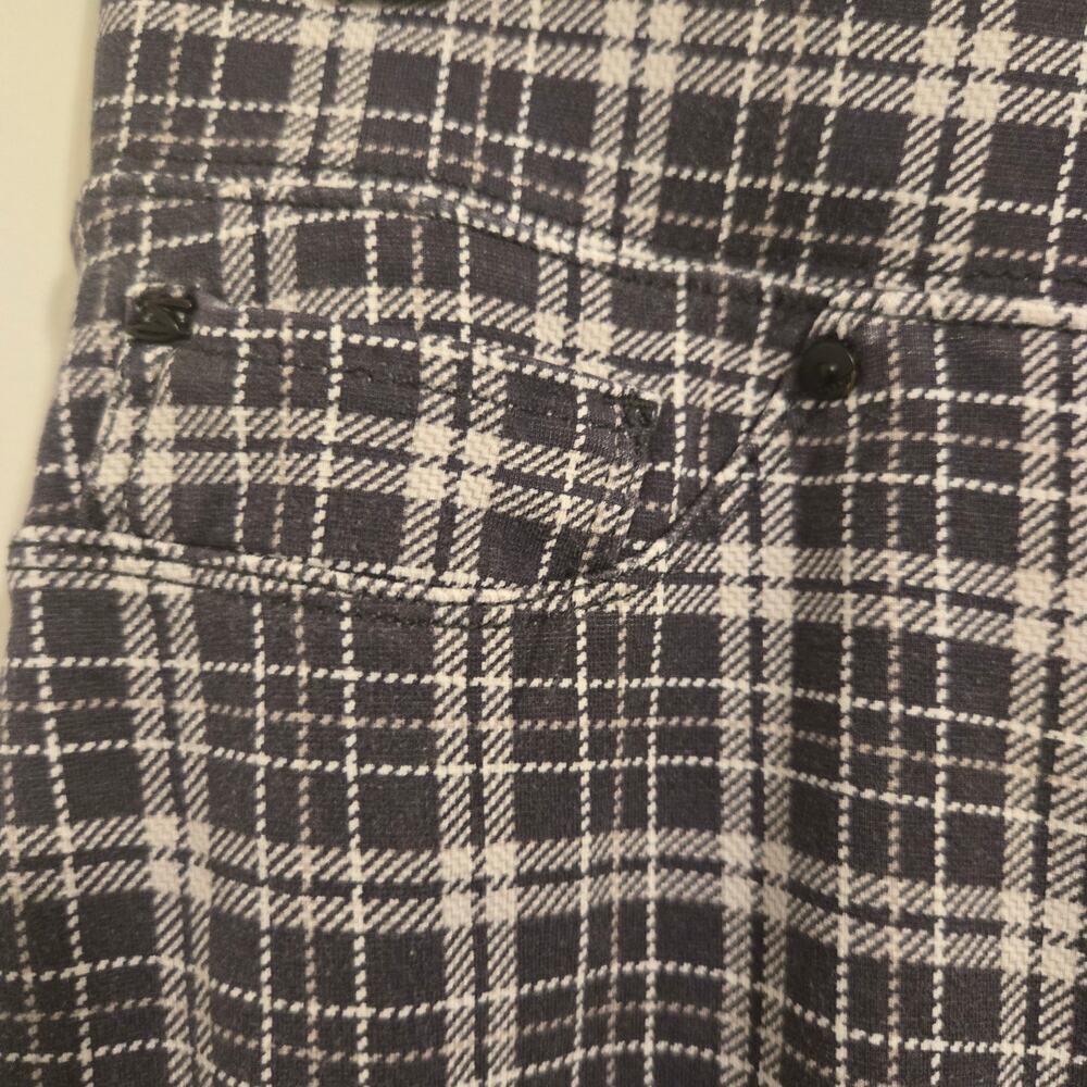 Seven Women’s Plaid Pant Leggings Size M – Stretch Slim Fit Casual Style - Picture 6 of 7